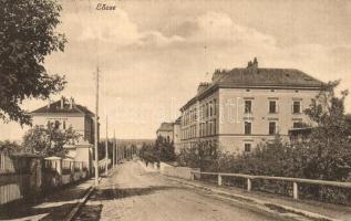 Lőcse, Levoca; utcakép. Braun Fülöp kiadása / street view (EK)