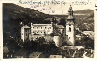 1929 Selmecbánya, Schemnitz, Banská Stiavnica; Óvár / castle. photo (EK)
