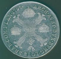 Ausztria /Osztrák Németalföld / magyar verdejel 1797B 1/2 Kronenthaler Ag T:3 juszt.,k