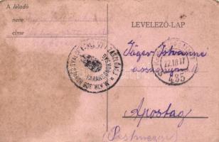 5 db első világháborús osztrák-magyar tábori postai levelezőlap / 5 WWI Austro-Hungarian military fi...