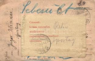 6 db első világháborús osztrák-magyar tábori postai levelezőlap / 6 WWI Austro-Hungarian military field posts. K.u.K. Feldpostkarten