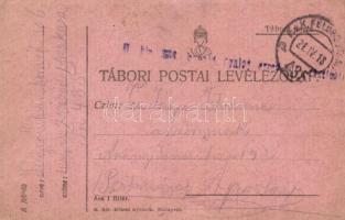 7 db első világháborús osztrák-magyar tábori postai levelezőlap / 7 WWI Austro-Hungarian military fi...