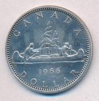 Kanada 1966. 1$ Ag "II. Erzsébet" T:2
Canada 1966. 1 Dollar Ag "Elizabeth II" C...