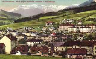 7 db régi európai városképes lap / 7 pre-1945 European town-view postcards (Köln a. Rhein, Mürzzusch...