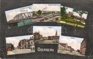 7 db régi európai városképes lap / 7 pre-1945 European town-view postcards (Köln a. Rhein, Mürzzusch...