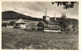 3 db RÉGI kárpátaljai fatemplom és fürdőszálló; Rónafüred, Szarvasháza / 3 pre-1945 Transcarpathian wooden churches and spa hotel; Lumshory, Zhdeniievo,