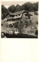 3 db RÉGI kárpátaljai fatemplom és fürdőszálló; Rónafüred, Szarvasháza  / 3 pre-1945 Transcarpathian...