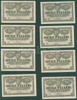 1920. 20f (16x) mind klf számmal benne a ritkább 34,35,40-es számokkal +  színárnyalatok, lemezhibákkal  T:I(15x),I-(1x)