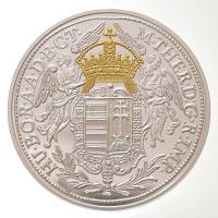 DN "Magyar tallérok utánveretben - Mária Terézia tallérja 1780" részben aranyozott, ezüstö...