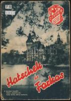 1932 Hatschek és Farkas fotó-, optikai és rádiószaküzlet 70. képekkel illusztrált katalógusa. Bp.,1932, Athenaeum, 110+2 p. Kiadói papírkötés, kissé kopott és sérült gerinccel.