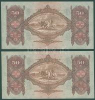 1932. 50P(2x) egymásutáni sorszámokkal T:I