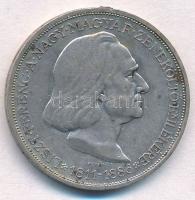 1936. 2P Ag "Liszt Ferenc" T:2 patina Adamo P7.3