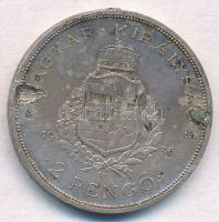 1936. 2P Ag "Liszt Ferenc" T:2 patina
Adamo P7.3