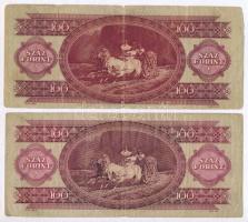 1947. 100Ft + 1949. 100Ft T:III,III-