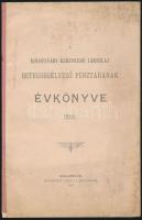 1901 A kolozsvári kereskedő társulat betegsegélyező pénztárának évkönyve. Szakadással. 16p.
