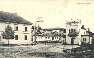 Leibic, Lubica; Katolikus templom, tűzoltószertár / church, fire station