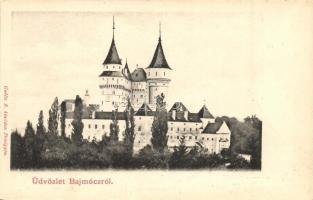 Bajmóc, Bojnice; vár. Gubits B. kiadása / Zámok / Schloss / castle