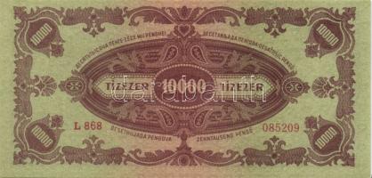 1945. 10000P + 10000P bélyeggel T:I