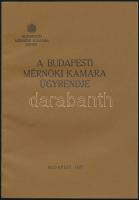 1927 Bp., A Budapesti Mérnöki Kamara ügyrendje, 59p