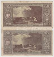 1945. 50P (4x) T:III,III-