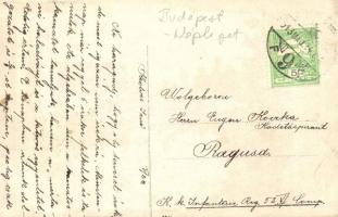 1913 Budapest IX. Népliget - 2 db fotó képeslap / 2 photo postcards