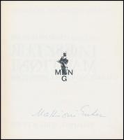 Mattioni Eszter kiállítása. Magyar Nemzeti Galéria Budapest 1977 Árpilis-Június. Bp.,1977, Magyar Ne...