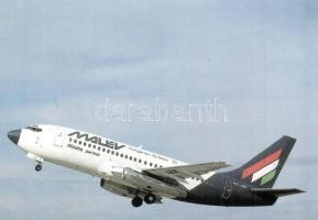6 db MODERN MALÉV repülőgép motívumlap / 6 modern Malév Hungarian Airlines airplanes motive postcard...