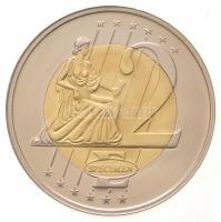 Vatikán 2005. 2E próbaveret T:1
Vatican 2005. 2 Euro trial strike C:UNC