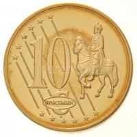 Vatikán 2005. 10c próbaveret T:1 patina
Vatican 2005. 10 Cents trial strike C:UNC patina