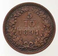 Ausztria 1891. 5/10kr Cu T:1-,2 kis ph
Austria 1891. 5/10 Kreuzer Cu C:AU,XF small edge error
Krau...