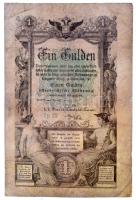 1866. 1G STN vízjeles T:III- / Austrian Empire 1866. 1 Gulden STN watermark C:VG  Adamo G97