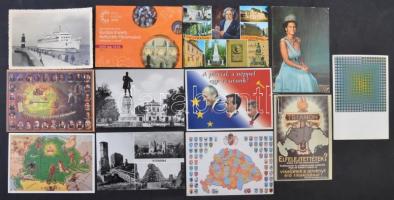 Rendkívül érdekes modern képeslap tétel, cipős doboz tele magyar és külföldi városképes és motívum lapokkal benne rengeteg érdekesség. Érdemes megnézni!!