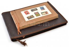 Magyar és külföldi gyufacímke gyűjtemény két berakóban kb 800 db