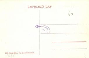 Bátaszék, Király út, templom, Góczy Nep. János üzlete és saját kiadása 2680