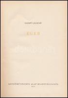 Gerő László: Eger. Magyar Műemlékek. Bp., 1954, Képzőművészeti Alap Kiadóvállalata. Kiadói egészvász...