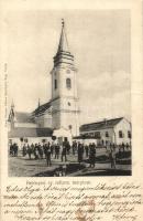 Belényes, Beius; Református templom. Wagner Vilmos fényképész kiadása / Calvinist church