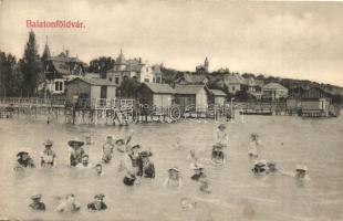 Balatonföldvár, Fürdőzők. Gerendai Gyula kiadása (EK)