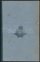 1889 Cselédkönyv, okmánybélyeggel