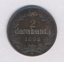 Olaszország 1898R 2c Cu "I. Umberto" T:1-,2
Italy 1898R 2 Centesimi Cu "Umberto I&qu...