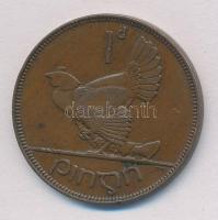 Írország 1928. 1p Br T:2 karc, kis ph. Ireland 1928. 1 Penny Br C:XF scratched, small edge error Krause KM#3