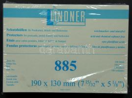 Víztiszta bankjegytok 190x130mm (100db/cs), használatlan!