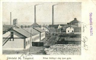 Mezőtelegd, Tileagd; Bihar-Szilágyi olajipar gyár / Ölindustrie Fabrik / oil industry factory (EK)