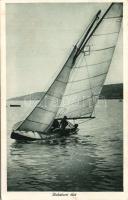 Balatoni vitorlák 10 db régi lap