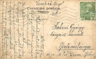 Gruss aus Pola. Aller Anfang ist schwer, Halbe Dienstzeit, Ende gut, Alles gut. / K.u.K. Kriegsmarin...