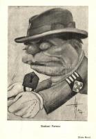 12 db RÉGI használatlan magyar politikusokról készült gúnyrajz kiváló minőségben. Gatto Nero szignóv...