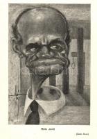 12 db RÉGI használatlan magyar politikusokról készült gúnyrajz kiváló minőségben. Gatto Nero szignóv...