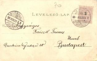 1898 Temesvár, Timisoara; Színház, Losonczy tér, Józsefvárosi zárda, Scudier szobor, Gyárváros, Koss...