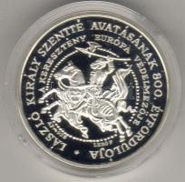 Ungarn, moderne Gedenkmünze, Silber "Szt. László", 31,1 gr (0,925), Erh.:pp in Etui/dobozb...