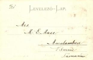 Budapest VII. Kerepesi út, Lakos Lajos gyárraktára. Montázslap agárral / montage postcard, TCV card ...