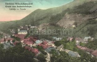 Szászkabánya, Sasca Montana; látkép / general view (EK)